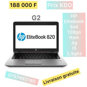 HP Elite Book- 820g2- SSD 128gb –i5- 4gb Ram