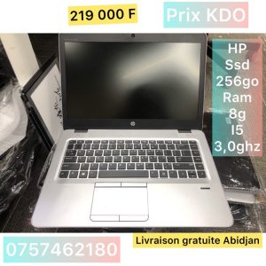 HP Elite Book- 820g3- SSD 256gb –i5- 8gb Ram