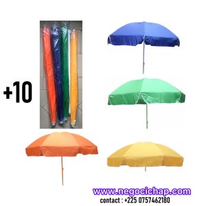 EN GROS : PARASOL 2M Oxford 210D +10 parasols