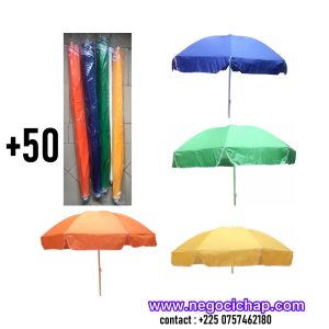 EN GROS : PARASOL 2M Oxford 210D +50 parasols