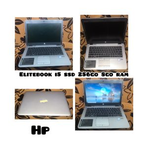 HP Elite Book- 820g3- SSD 256gb –i5- 8gb Ram,