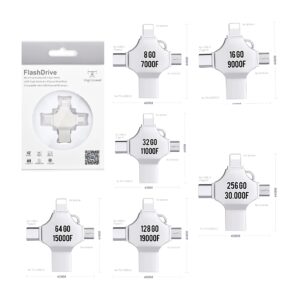 CLE USB 4 EN 1 HIGH QUALITE +