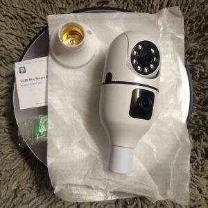 CAMERA V380 PRO WIFI DOUBLE OBJECTIF