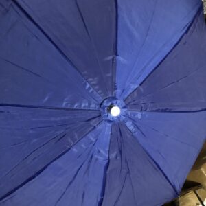 Parasol double bâche 420d 2m